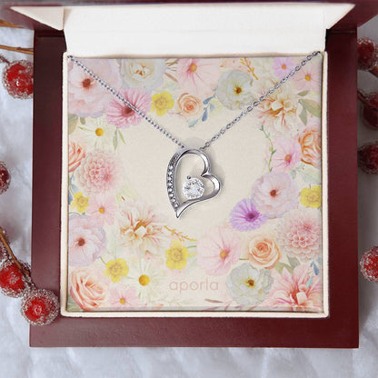 Dazzling Forever Love Necklace A Timeless Gift of Elegance and Sparkle