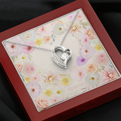 Dazzling Forever Love Necklace A Timeless Gift of Elegance and Sparkle