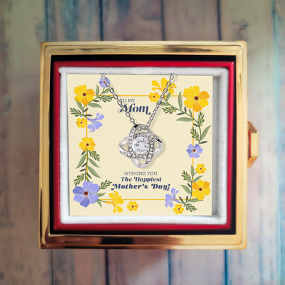 Blooming with Love – Love Knot with Rose Gift Box