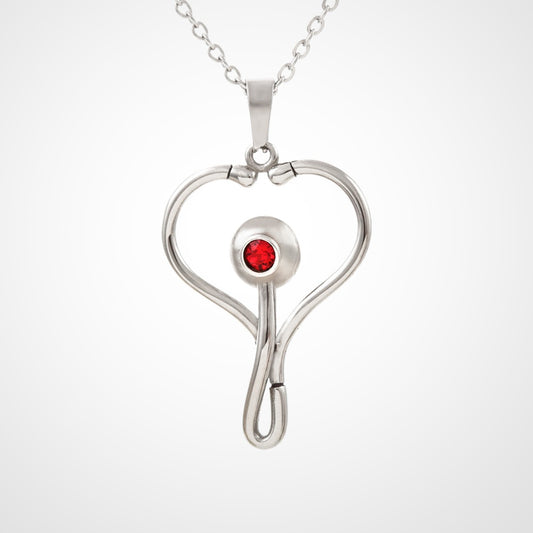 PF | Red Swarovski® Crystal Stethoscope | P998