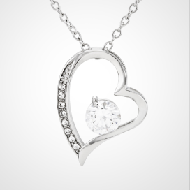 PF | Forever Love Necklace in White Gold | P1582