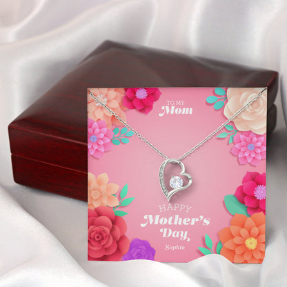 Mother's Day Floral Love - Forever Love Necklace