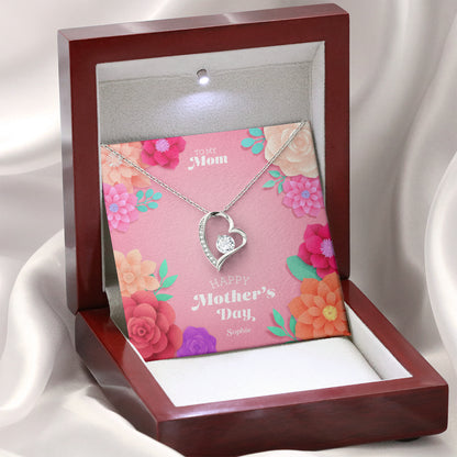 Mother's Day Floral Love - Forever Love Necklace