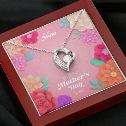 Mother's Day Floral Love - Forever Love Necklace