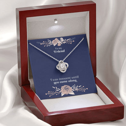 Together Forevermore - Friendship Knot Necklace