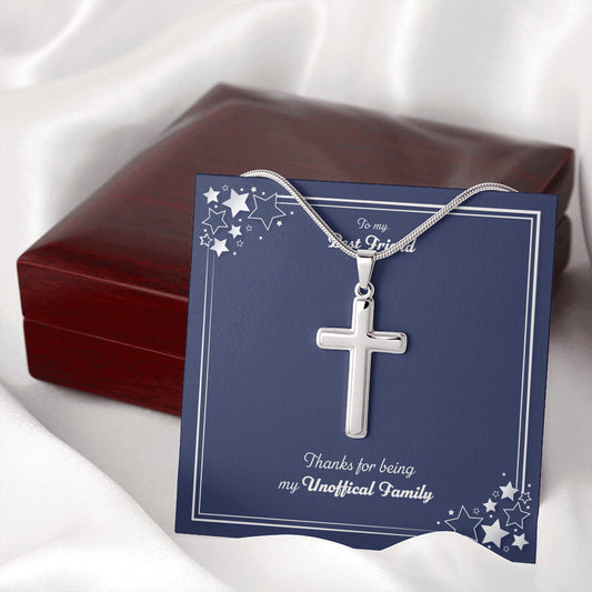 Eternal Faith - Friendship Cross Necklace